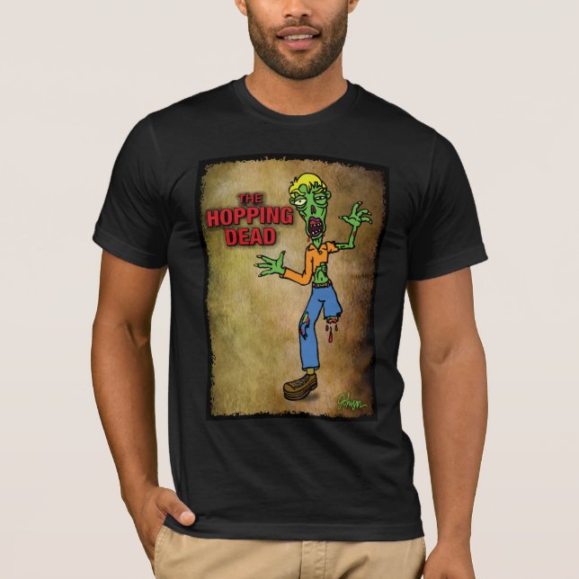 The Hopping Dead Zombie T-Shirt (Front)