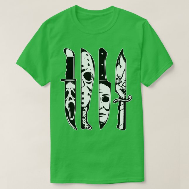 The Horror Knives T-Shirt (Design Front)