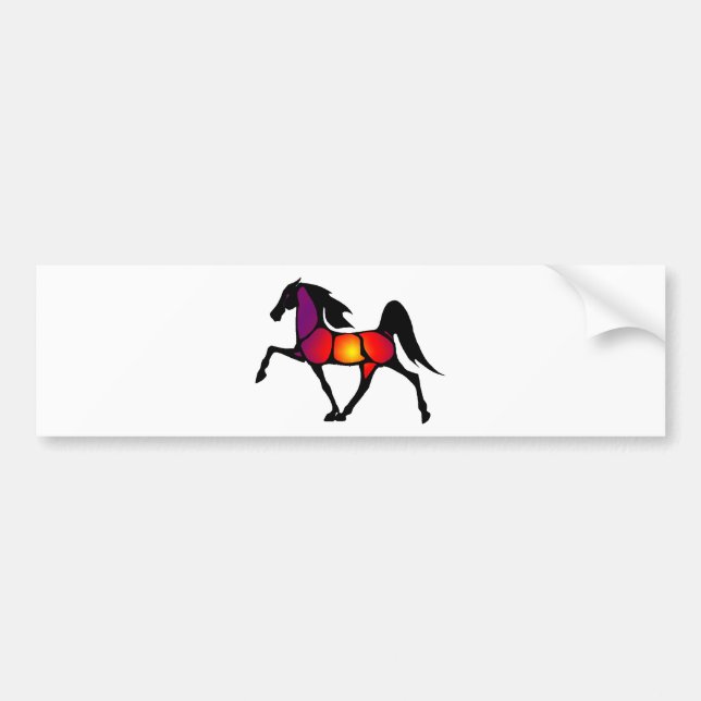 THE HORSE EVE BUMPER STICKER (Front)