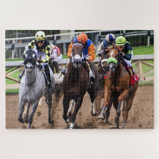 The Horse Race Jigsaw Puzzle (Horizontal)