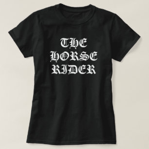 The Horse Rider Matching Couples T-Shirt
