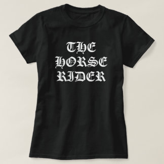 The Horse Rider Matching Couples  T-Shirt