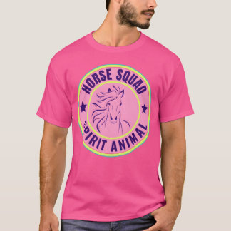 The Horse Squad Horseback Riding girl T-Shirt