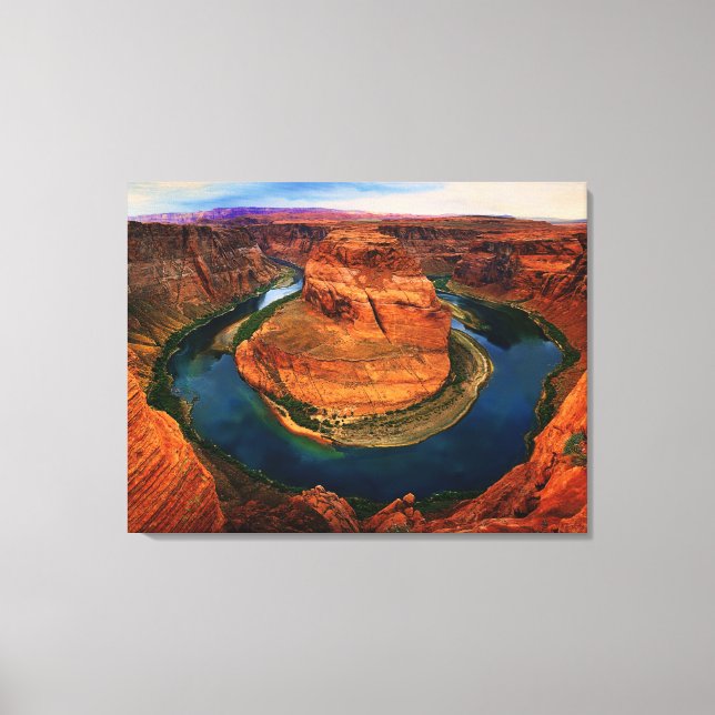 The Horseshoe Bend (Canvas) Canvas Print (Front)