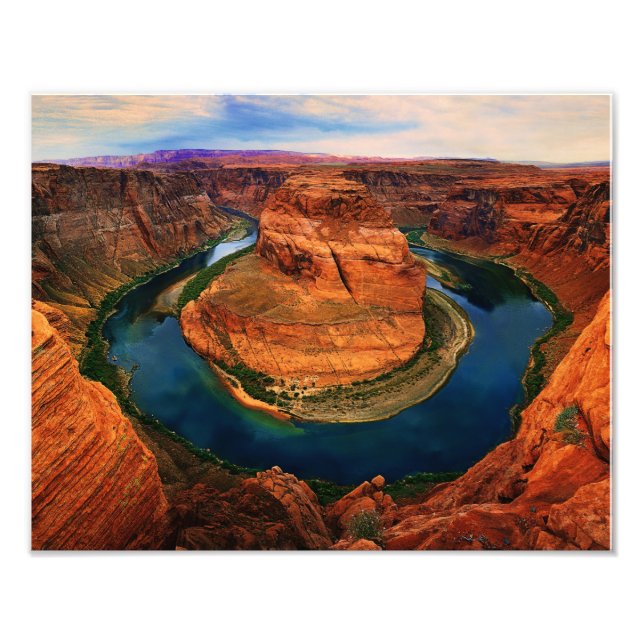 The Horseshoe Bend Photo Print (Front)
