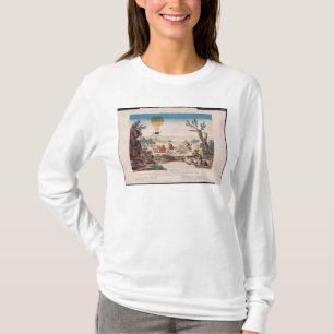 The Hot-Air Balloon of Jean Pierre Blanchard T-Shirt