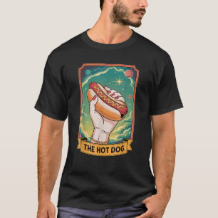 The Hot Dog Tarot Card Foodie Food Lover Hot Dog L T-Shirt