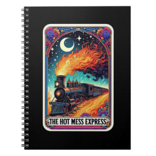 The Hot Mess Express Tarot Card Notebook