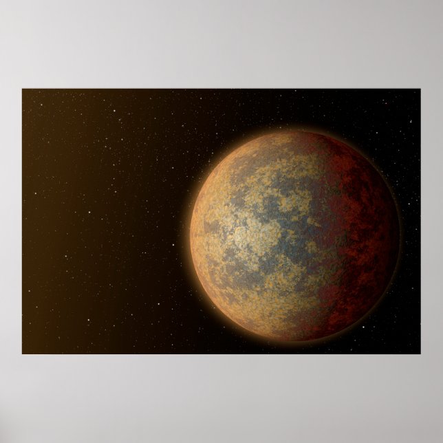 The Hot Rocky Exoplanet Hd 219134 B. Poster (Front)