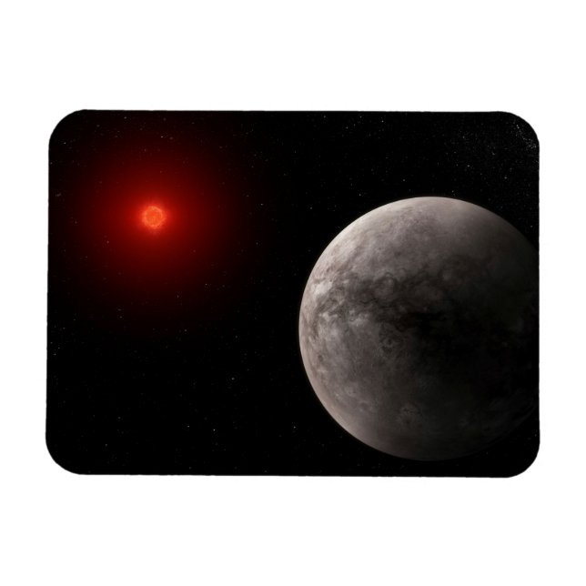 The Hot Rocky Exoplanet Trappist-1 B. Magnet (Horizontal)