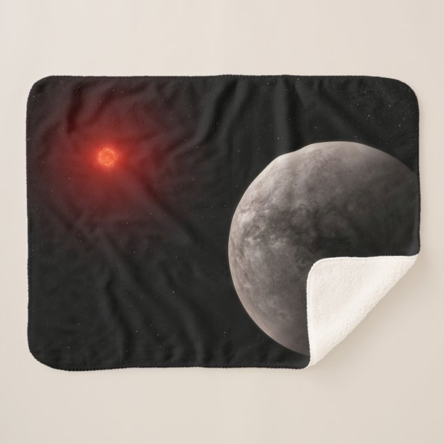 The Hot Rocky Exoplanet Trappist-1 B. Sherpa Blanket (Front (Horizontal))