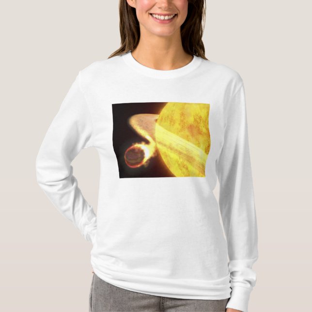 The hottest known planet in the Milky Way T-Shirt (Front)