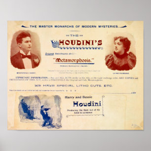The Houdinis perform Metamorphosis Poster