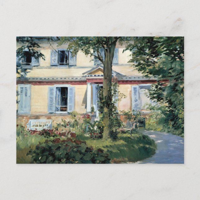The House at Rueil | Édouard Manet Postcard (Front)