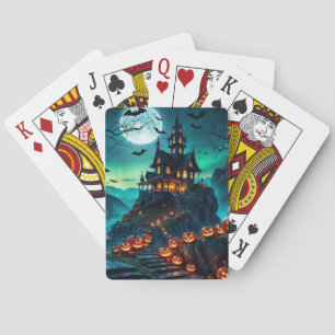 The House by the Pumpkin Road Playing Cards