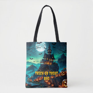The House by the Pumpkin Road Tote Bag