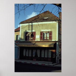 The house in which Vincent van Gogh Poster