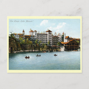 The House, Lake Mohonk, NY 1910 Vintage Postcard