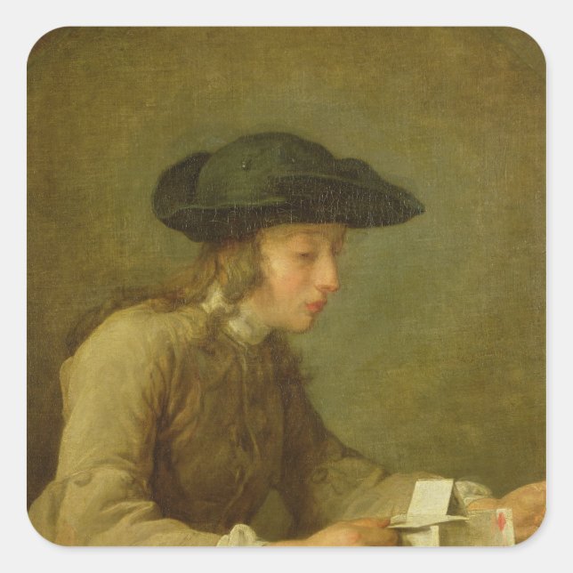 The House of Cards Square Sticker (Front)