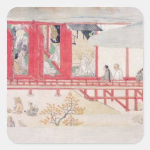 The House of the Shogun Square Sticker