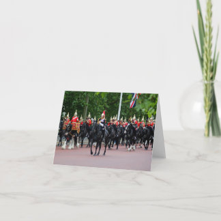 The household Cavalry Band blank card