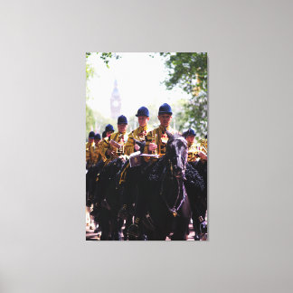 The Household Cavalry Mounted Band Canvas Print