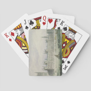 The Houses of Parliament (graphite, pen & ink & w/ Playing Cards