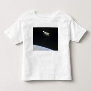 The Hubble Space Telescope in orbit above Earth 2 Toddler T-Shirt