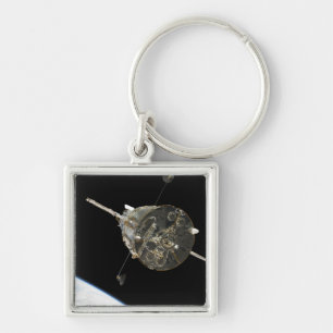 The Hubble Space Telescope in orbit above Earth Key Ring