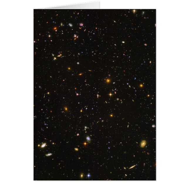 The Hubble Ultra Deep Field Space Image (Front)