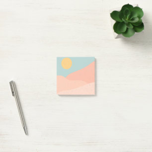 The Hues of pink Post-it Notes