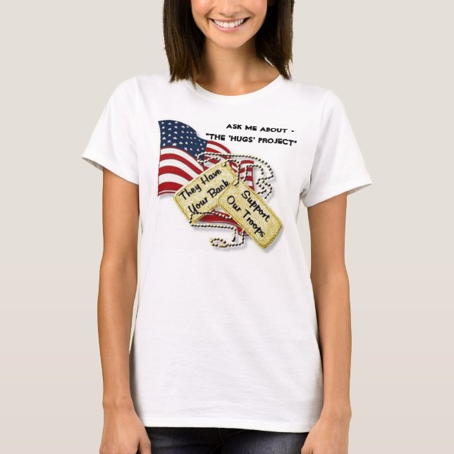 THE "HUGS" PROJECT T-Shirt (Front)