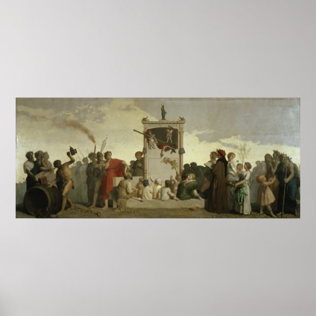 The Human Comedy, c.1852 Poster (Front)