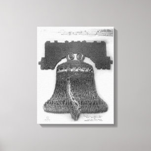 The Human Liberty Bell at Camp/Fort Dix Print