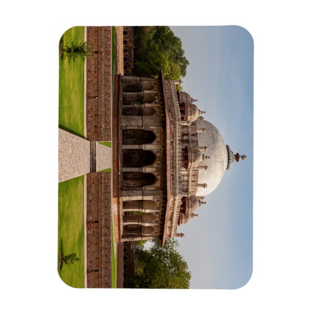 The Humayun Mausoleum in New Delhi Magnet (Vertical)