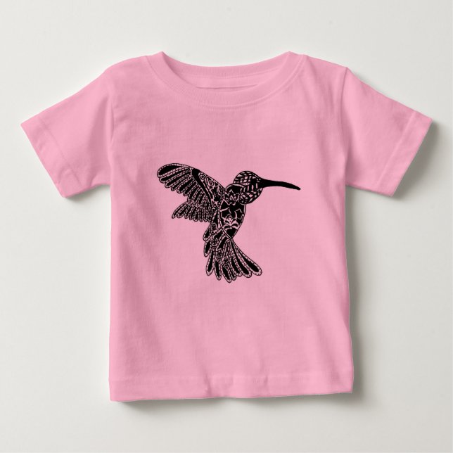 The "Hummingbird" Baby T-Shirt (Front)