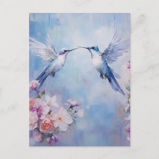 The Hummingbird Design Series 10 Postcard (Front)