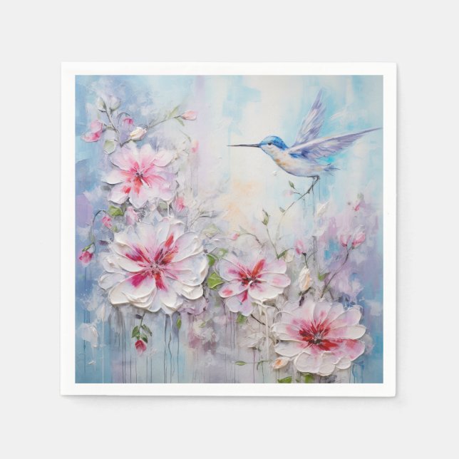 The Hummingbird Design Series 11 Napkin (Front)