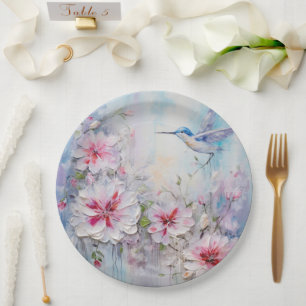 The Hummingbird Design Series 11 Paper Plate