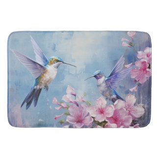 The Hummingbird Design Series 12 Bath Mat