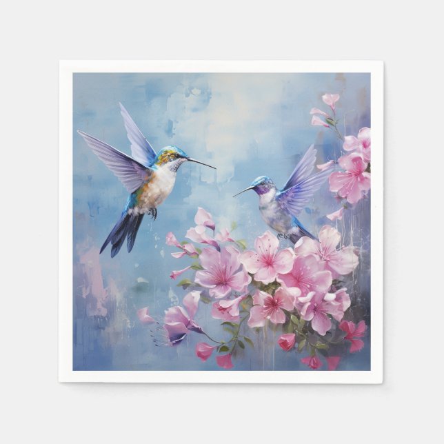 The Hummingbird Design Series 12 Napkin (Front)