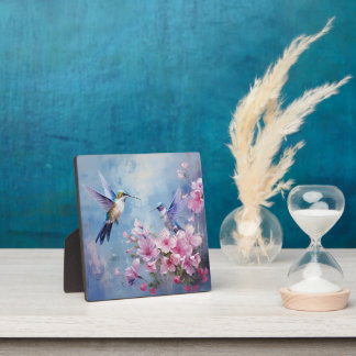 The Hummingbird Design Series 12 Plaque
