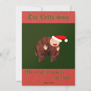 The Hunchback of Notre Dame Holiday Wishes Card
