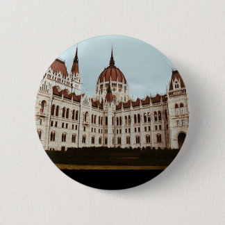 The Hungarian Parliament, Budapest, Hungary 6 Cm Round Badge