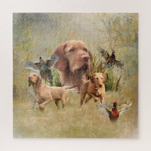 The Hungarian Wirehaired Vizsla  Jigsaw Puzzle