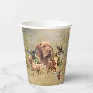 The Hungarian Wirehaired Vizsla  Paper Cups