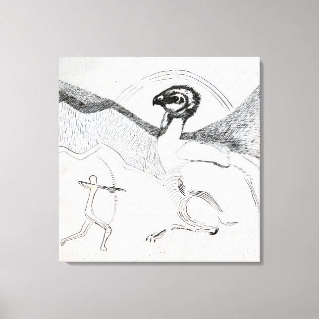 The Hunt Canvas Print (Front)