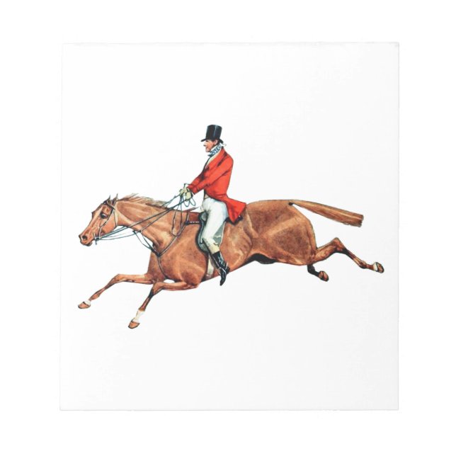 The Hunt Illustration Notepad (Front)