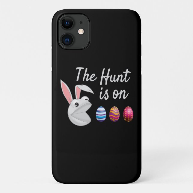 The hunt is on Easter Bunny Egg Hunt Case-Mate iPhone Case (Back)