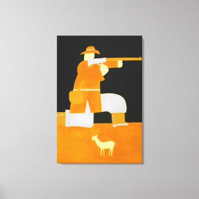 The Hunter 1998 Canvas Print (Front)